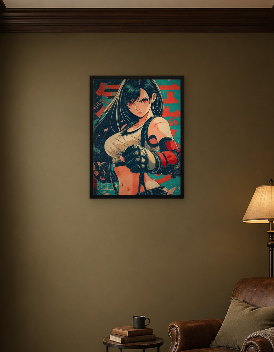 Tifa Lockhart Anime Poster