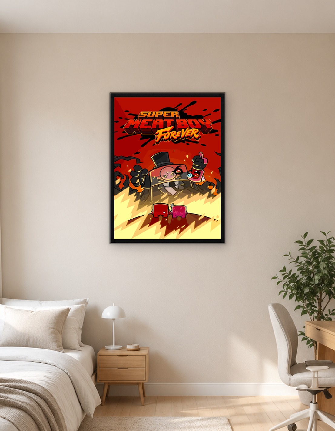 Super Meat Boy Forever Game Art - 9734270