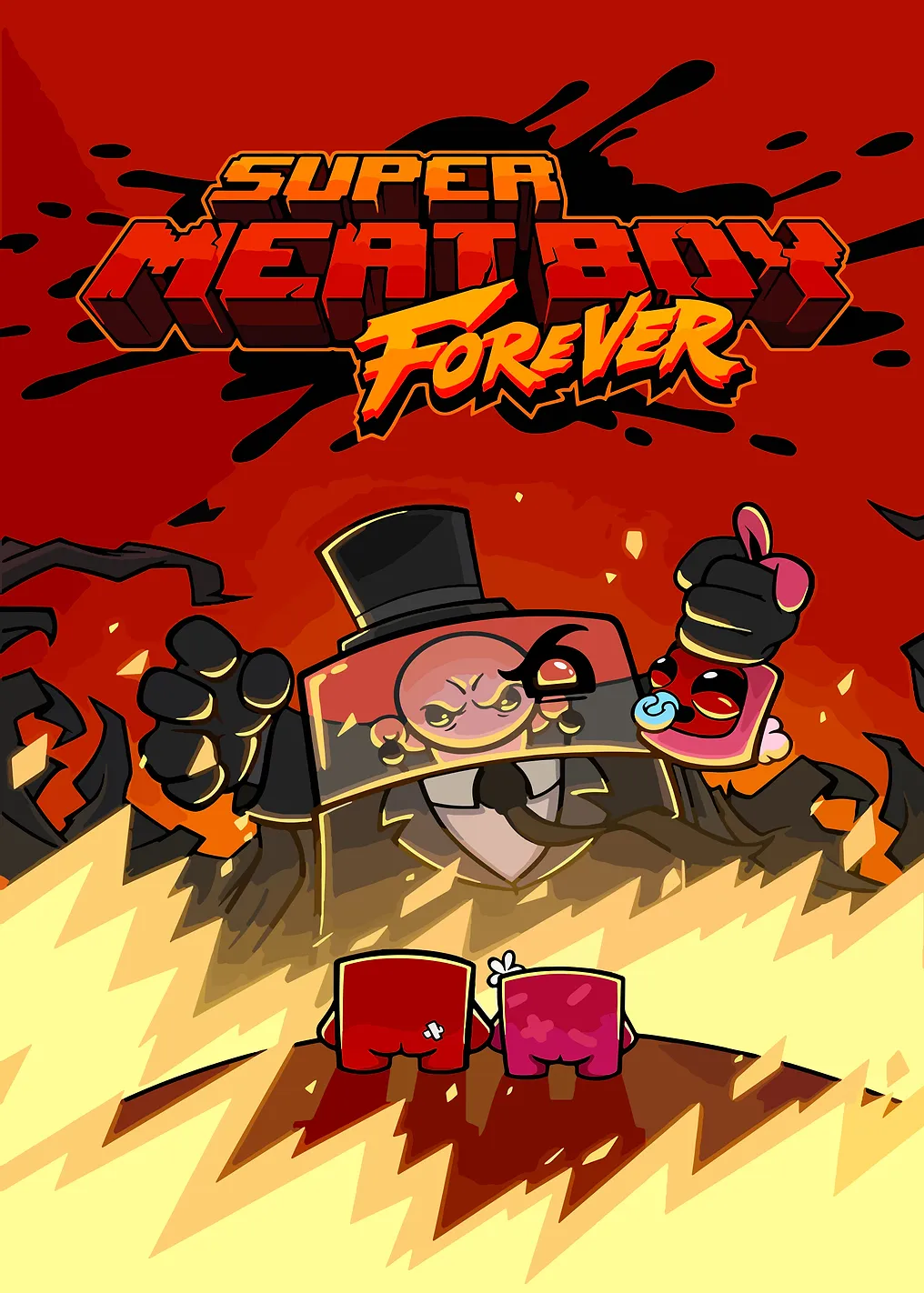 Super Meat Boy Forever Game Art - 9734270