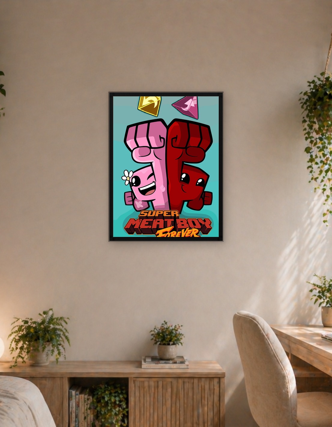 Super Meat Boy Forever Game Art - 9991463