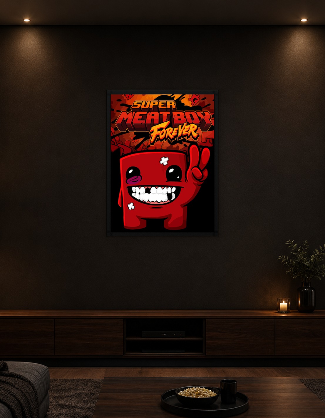 Super Meat Boy Game Art - 9755569