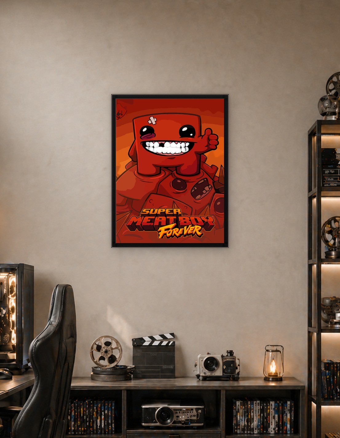 Super Meat Boy Game Art - 9755590