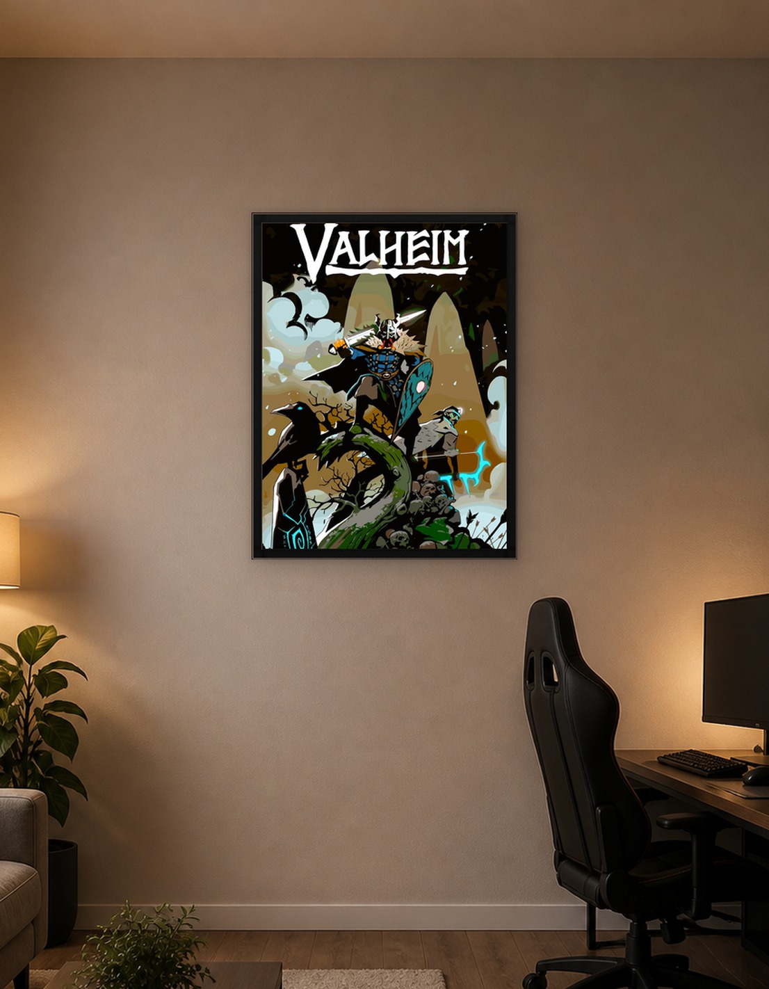 Valheim Viking Warrior and Archer