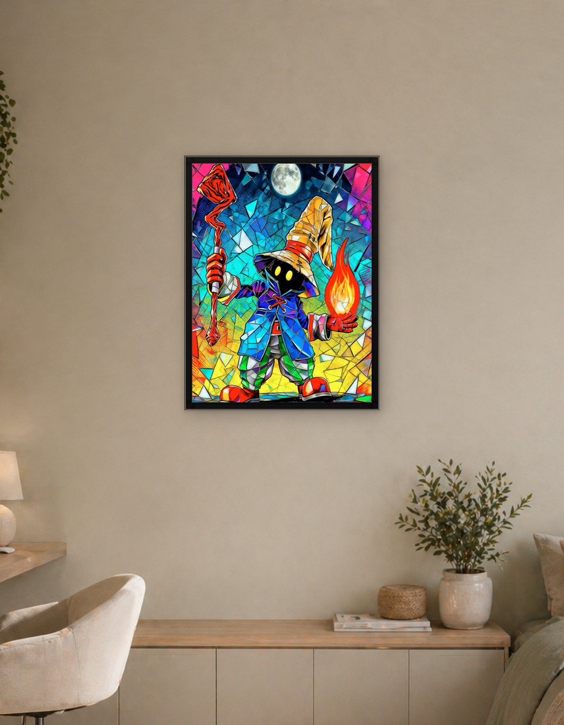 Vivi Ornitier with Fire Magic