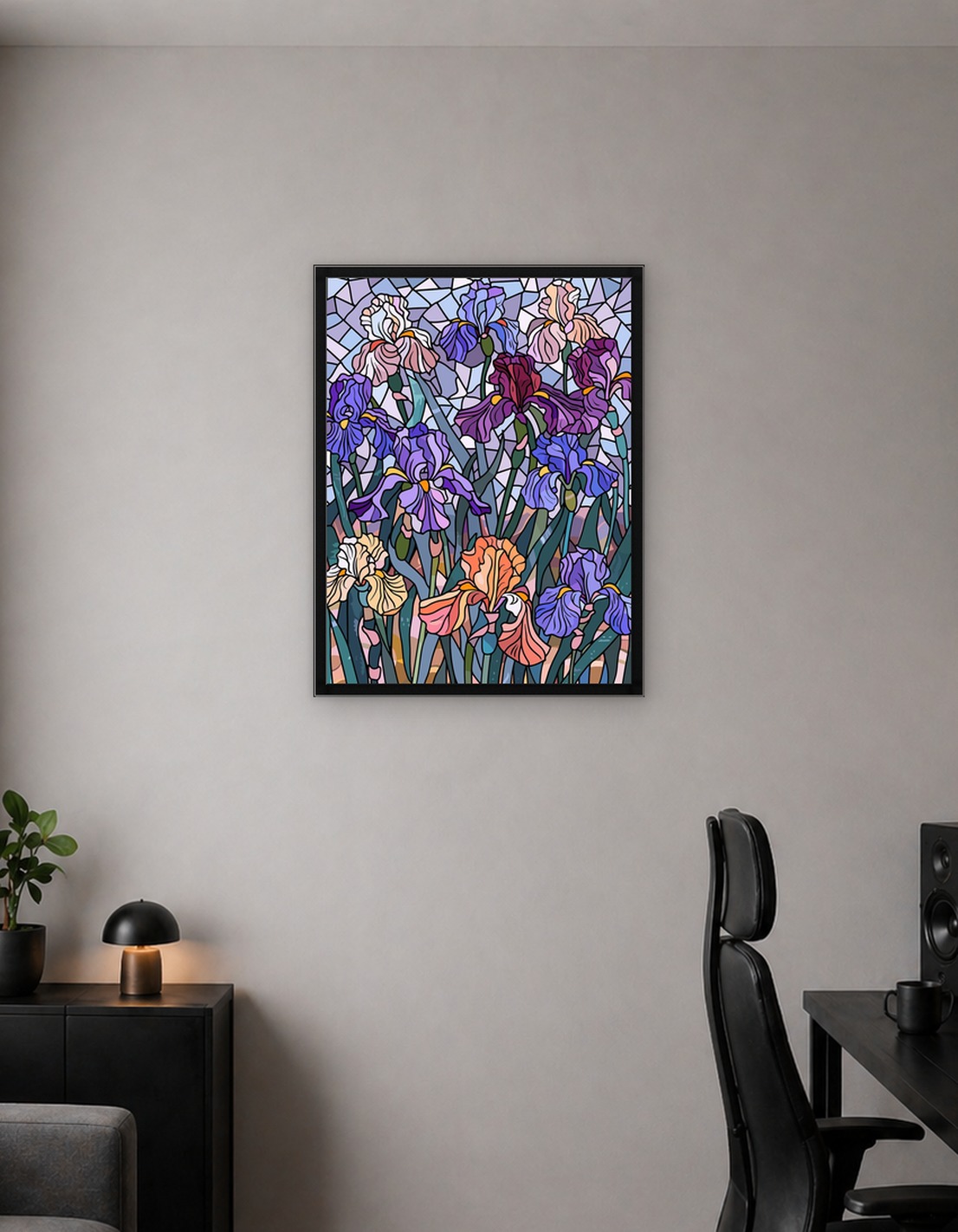 Витражи Ирисы
