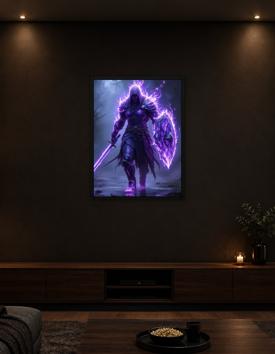 Warrior of Purple Fire
