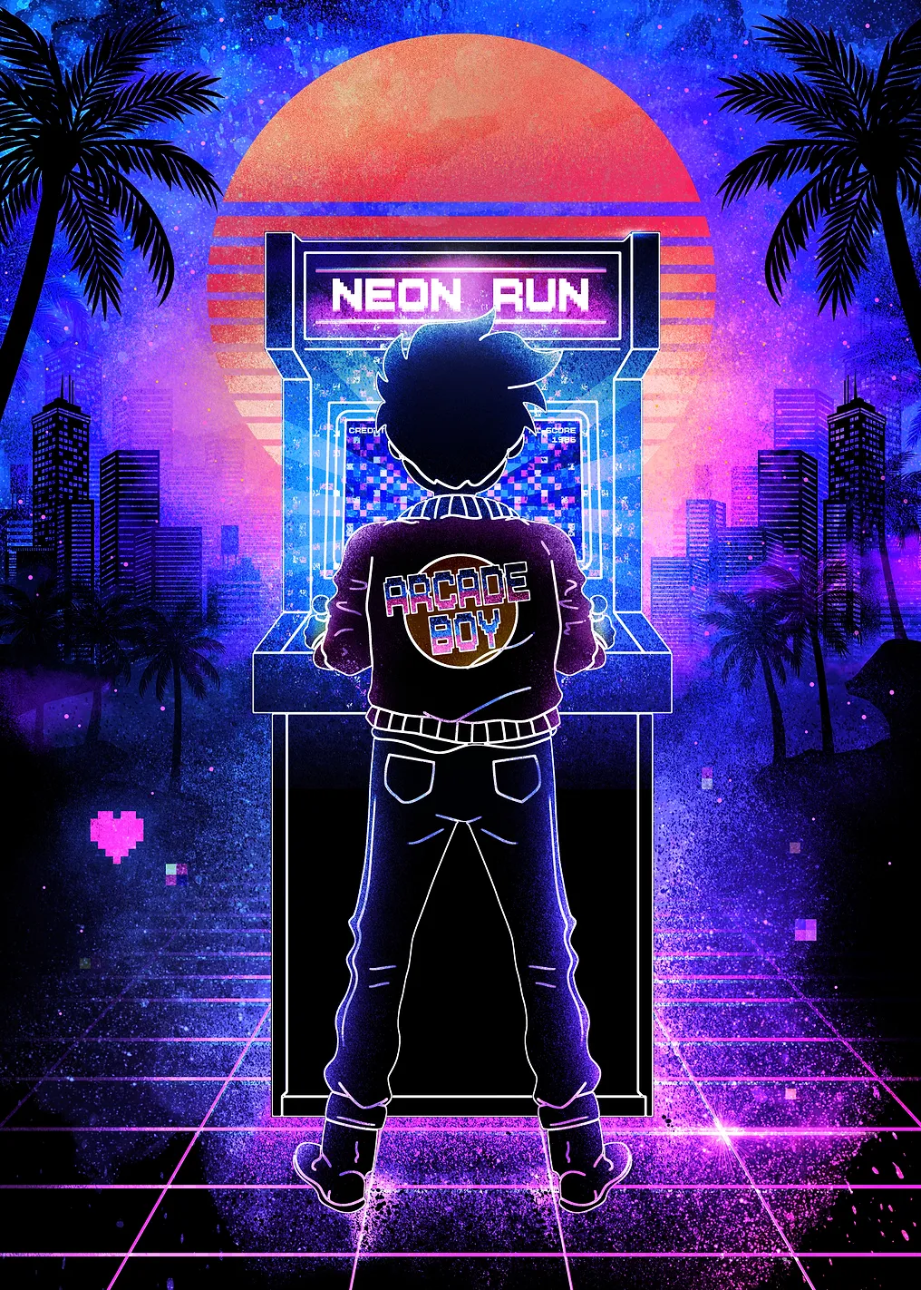 Soul of the Arcade Boy - Neon Run