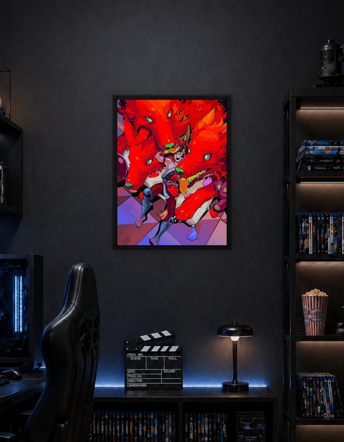Zagreus with Cerberus