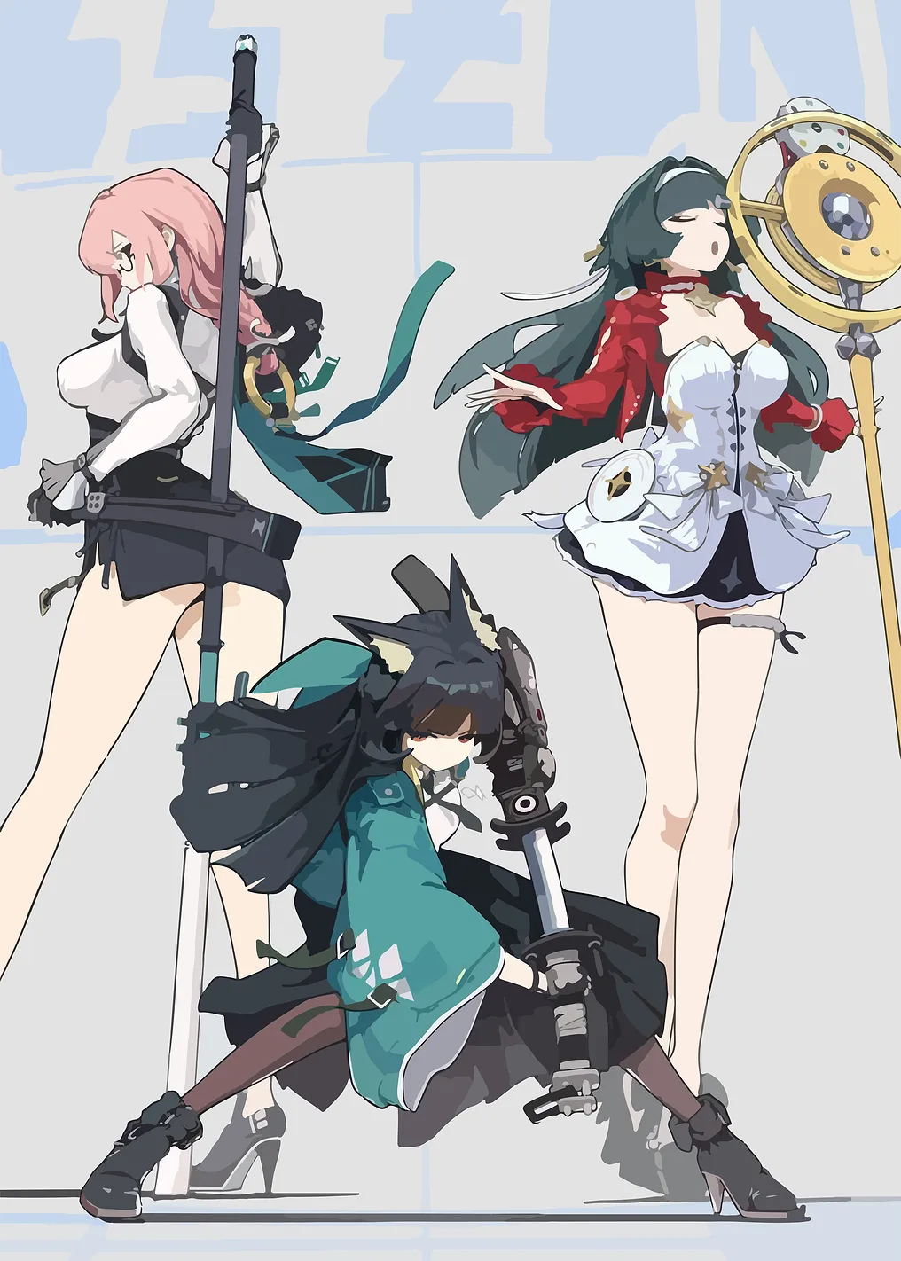 Zenless Zone Zero Hoshimi Miyabi, Yanagi, Astra