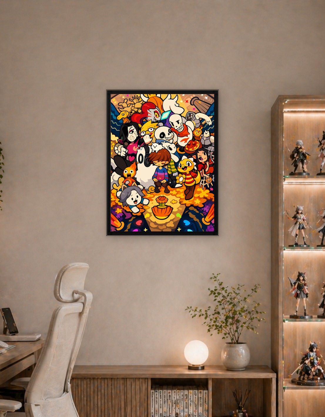 Undertale Characters Group Illustration - 9858861