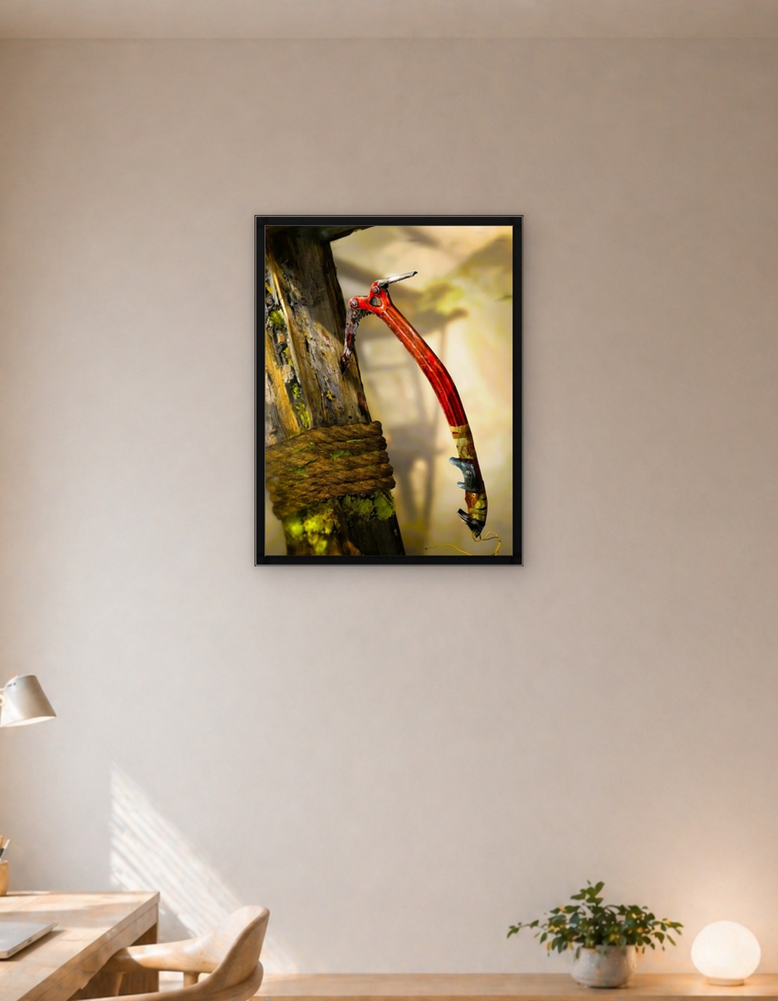 Tomb Raider Climbing Axe Art