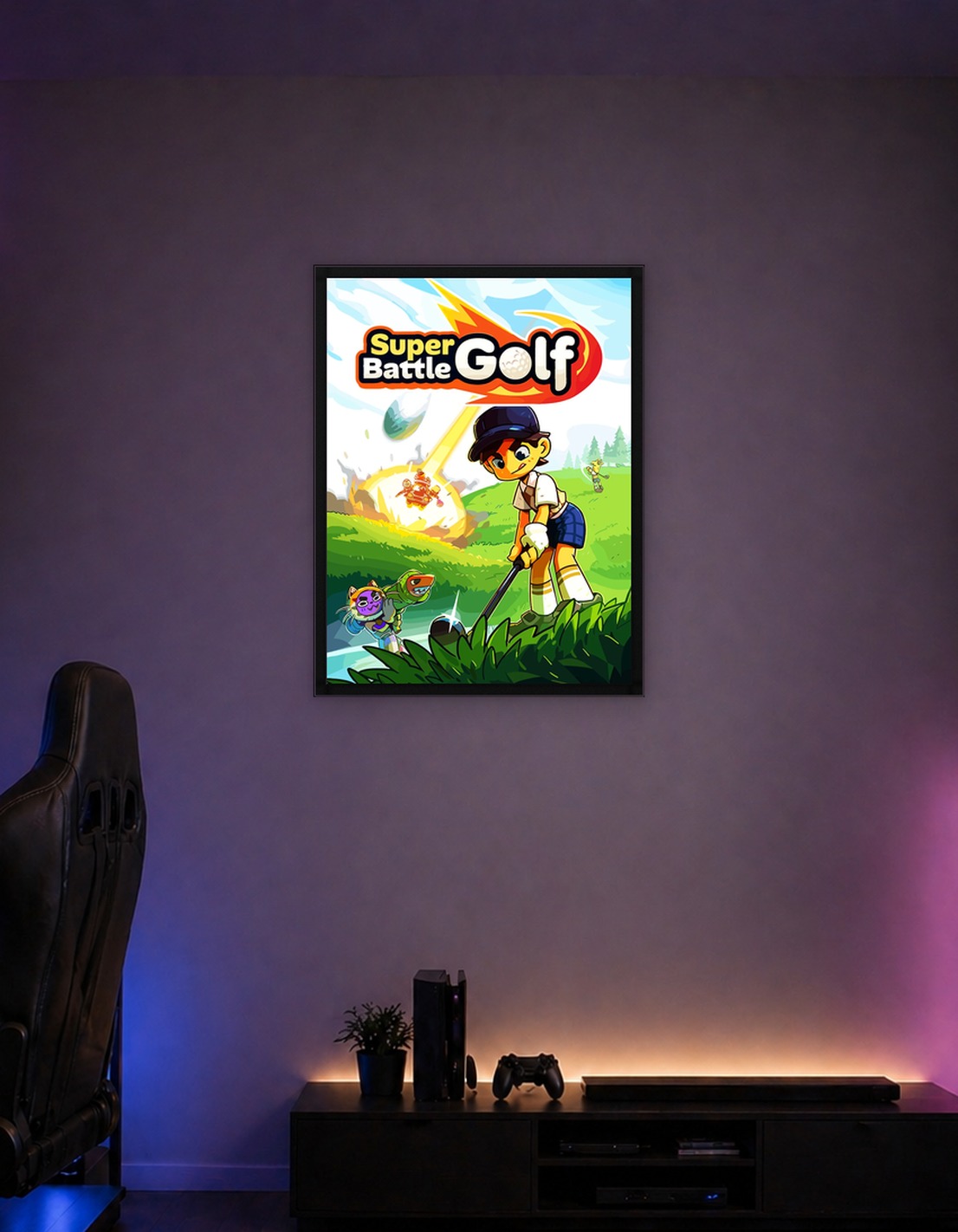 Super Battle Golf Game Art - 9892472