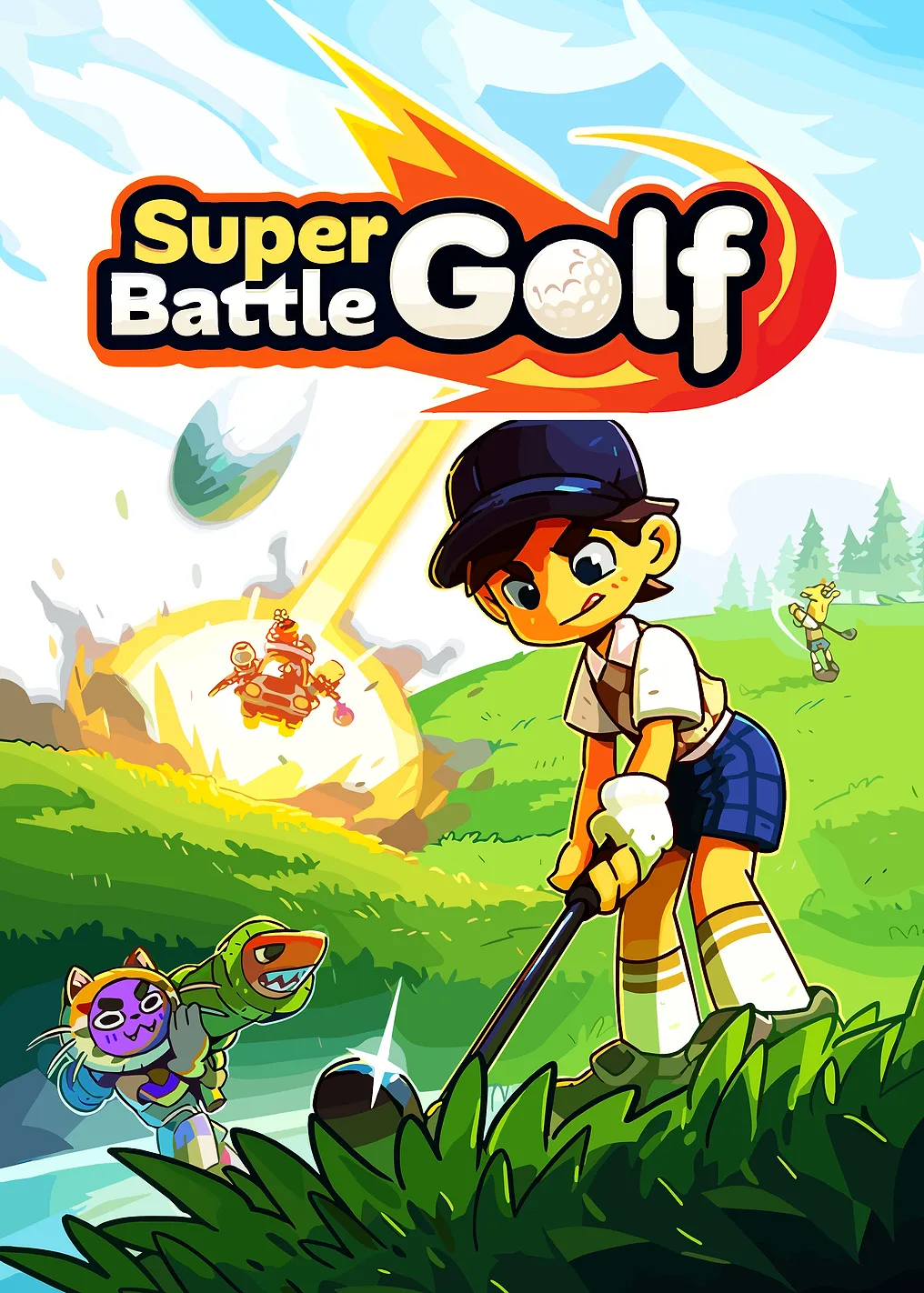 Super Battle Golf Game Art - 9892472