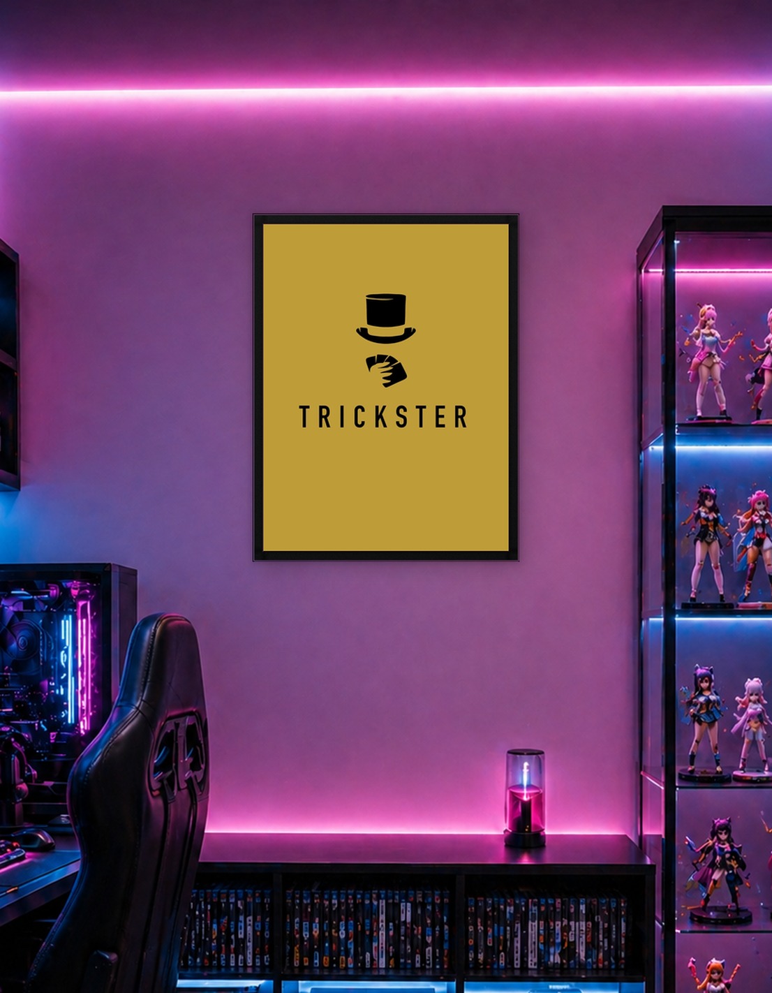 Trickster Magician Top Hat Cards