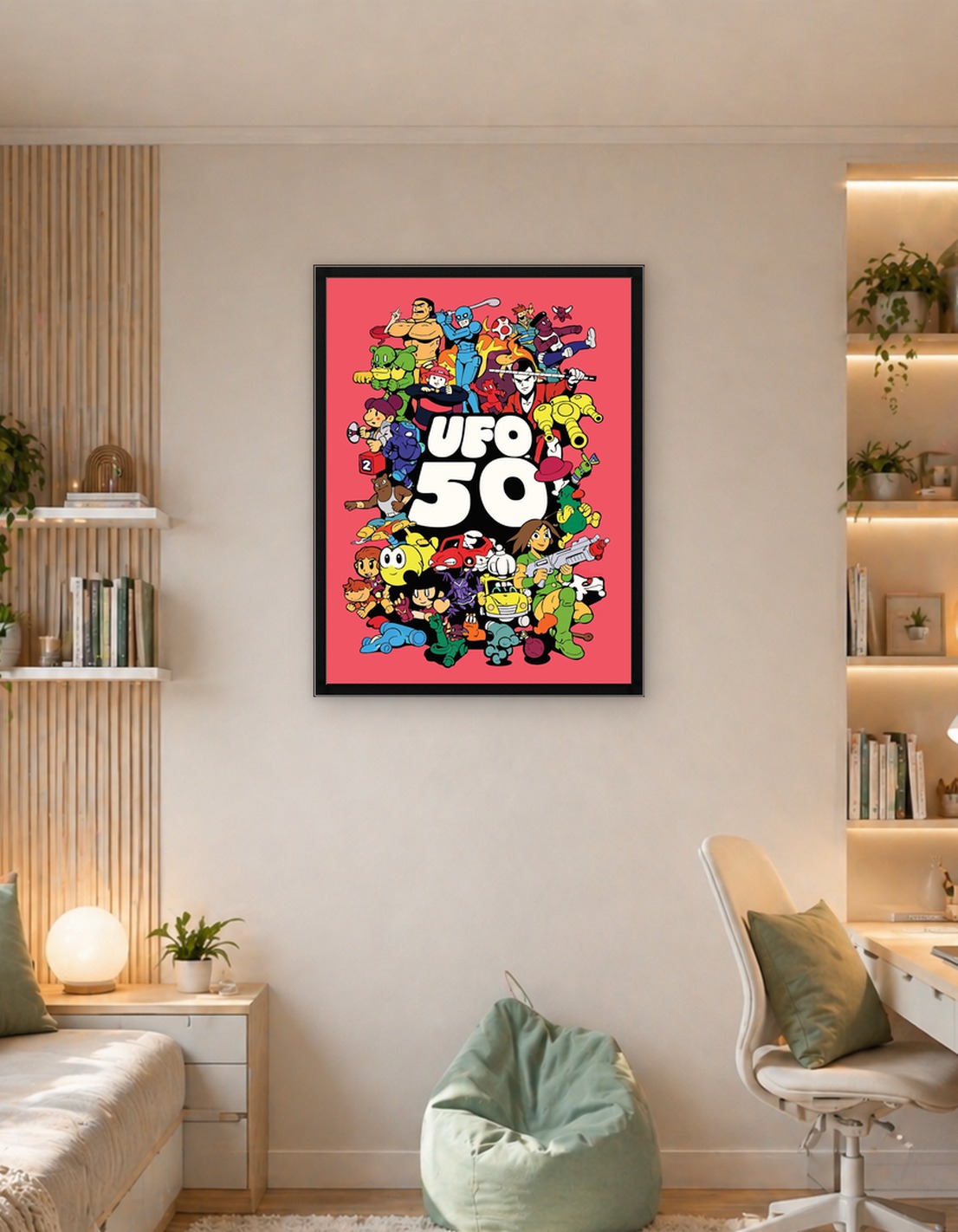 UFO 50 Game Characters Collage
