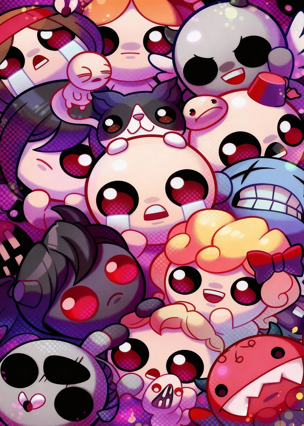 The Binding of Isaac Characters Collage - 9864835
