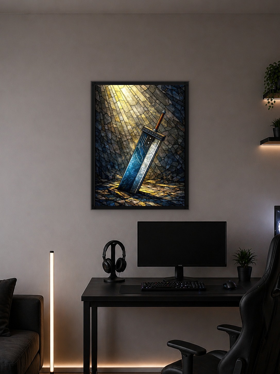Stained Glass Buster Sword