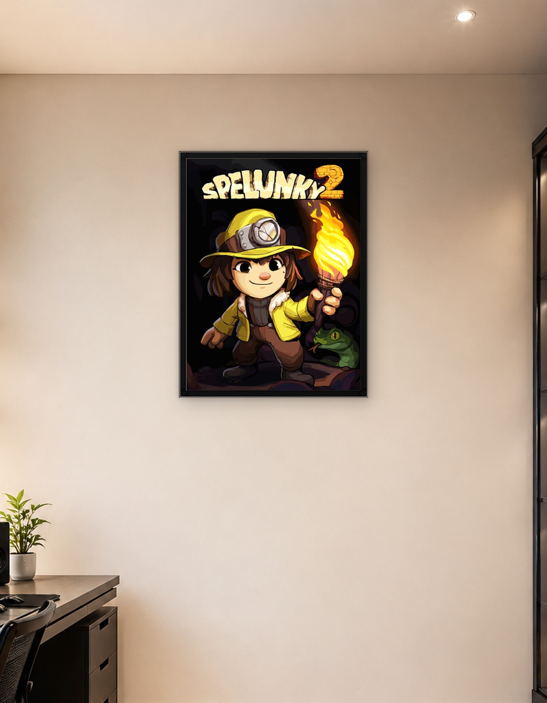 Spelunky 2 Video Game Cover Art - 9917571