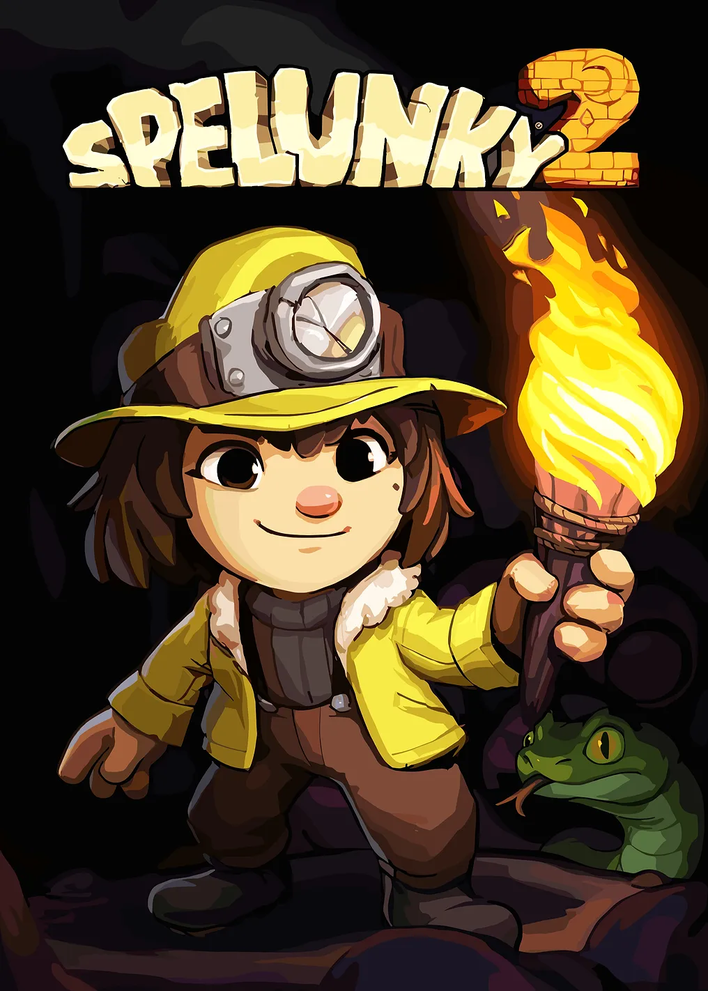 Spelunky 2 Video Game Cover Art - 9917571