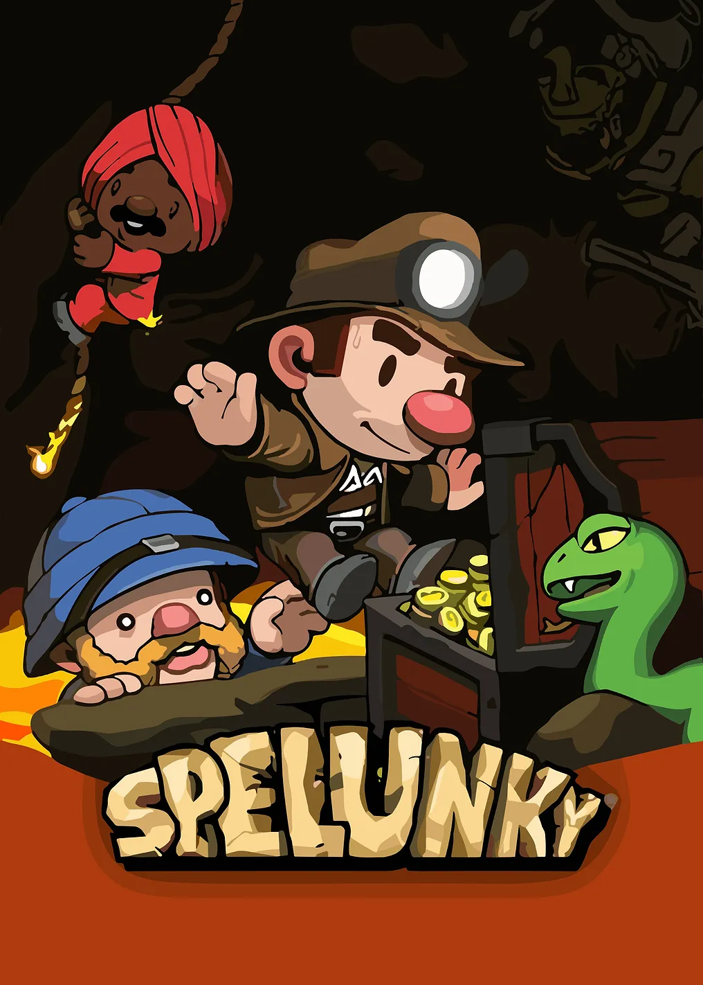 Обложка игры Спелунки 2