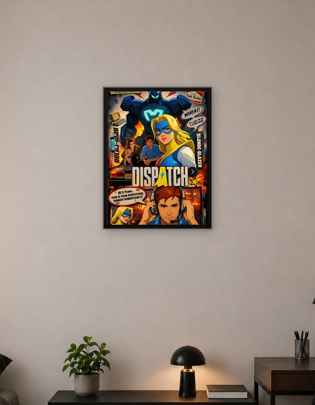 Superhero Dispatch Comic Cover