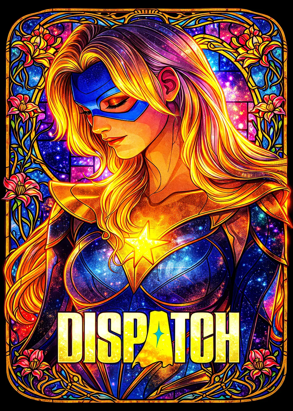 Stained Glass Superhero Dispatch