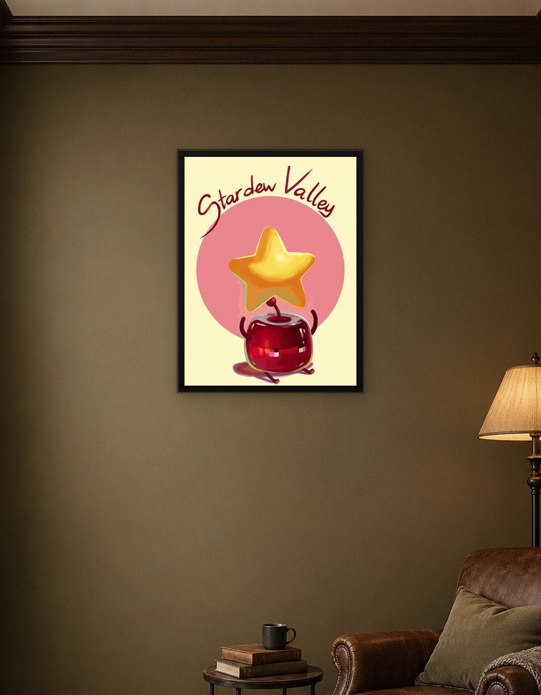 Stardew Valley Cherry Character with Star