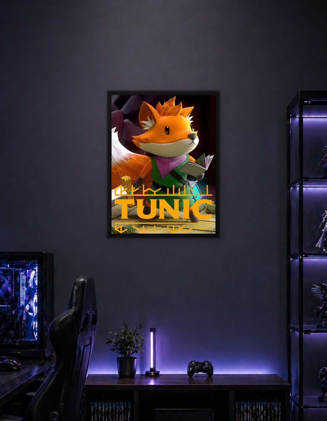 Tunic Fox Character with Sword and Book