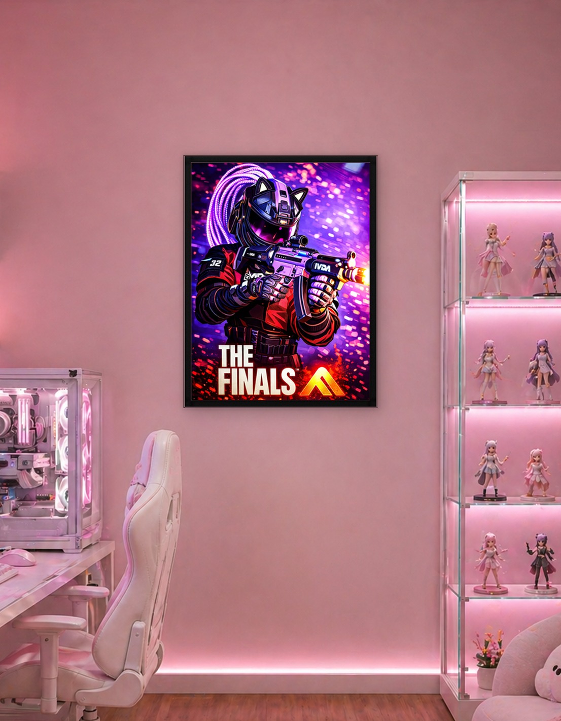 The Finals Game Character with Gun