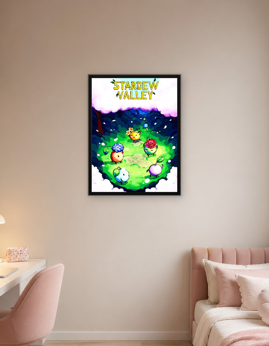 Stardew Valley Characters in a Forest