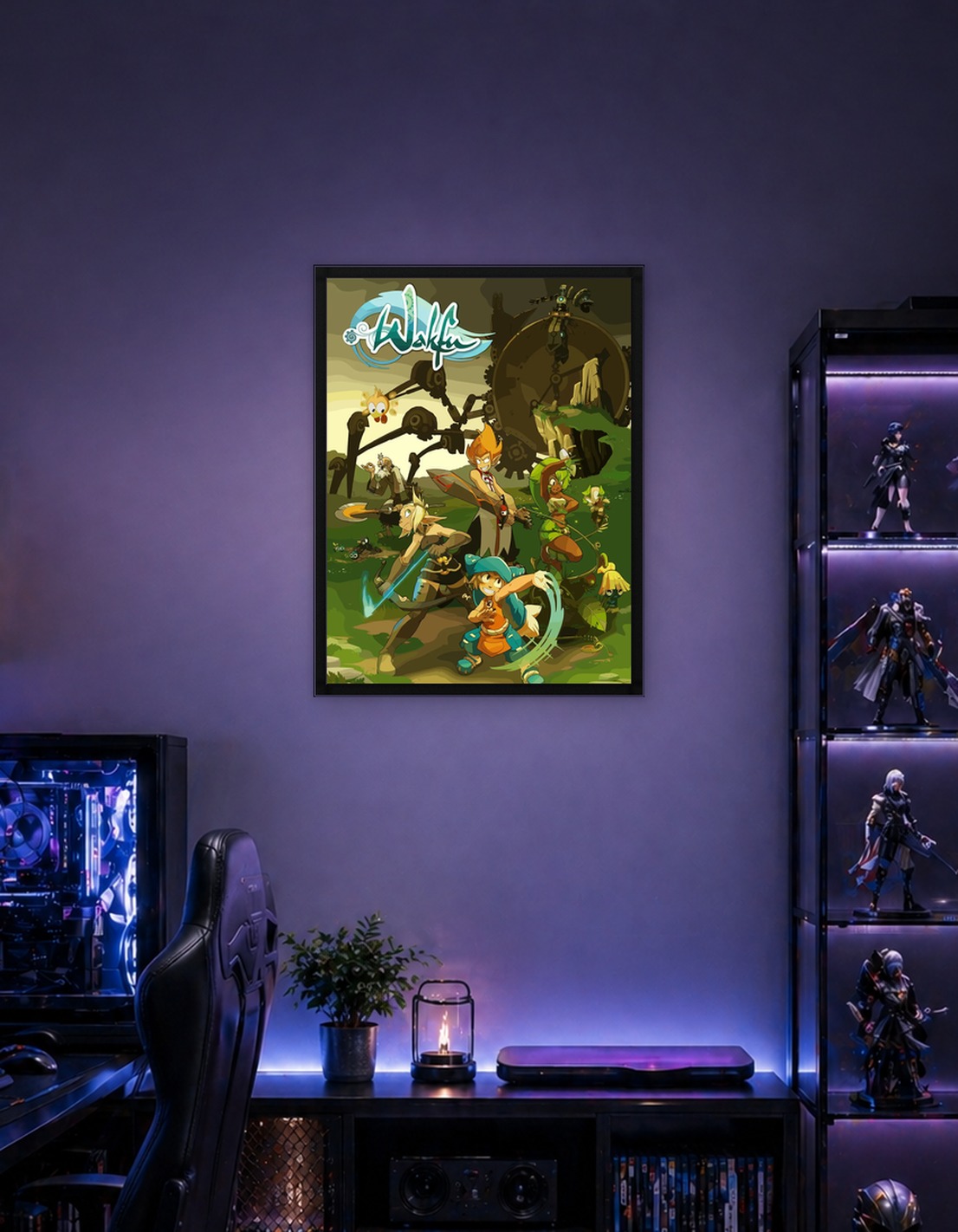 Wakfu Characters in a Lush Landscape