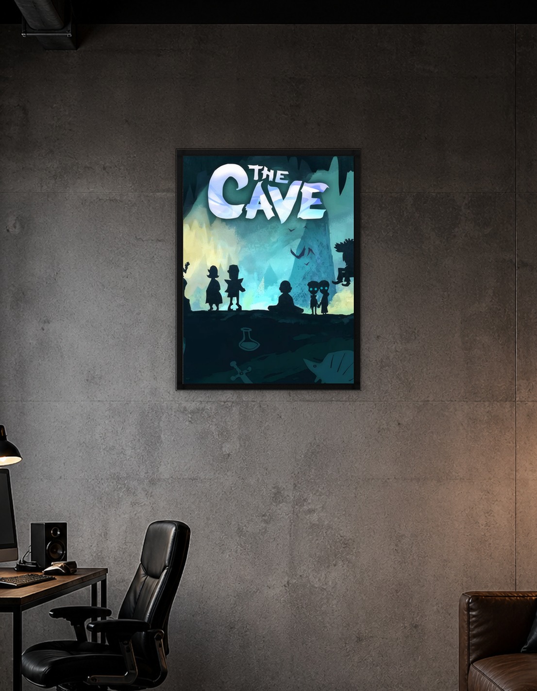 The Cave Game Art