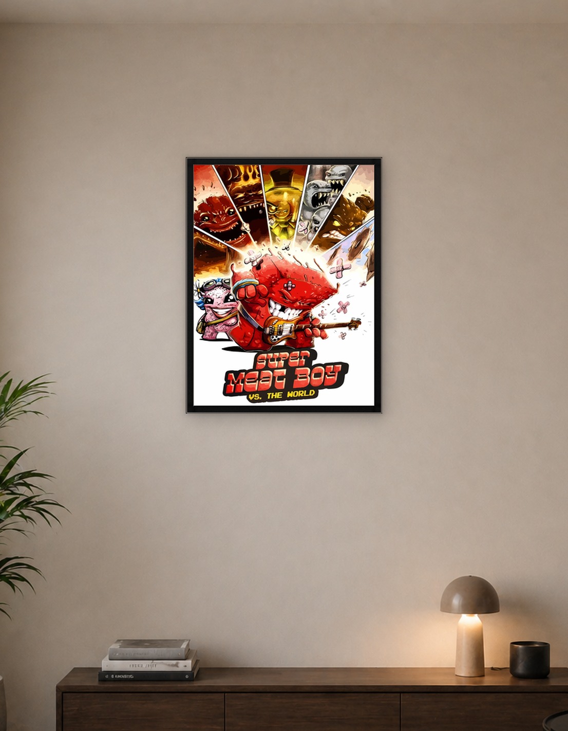 Super Meat Boy Poster