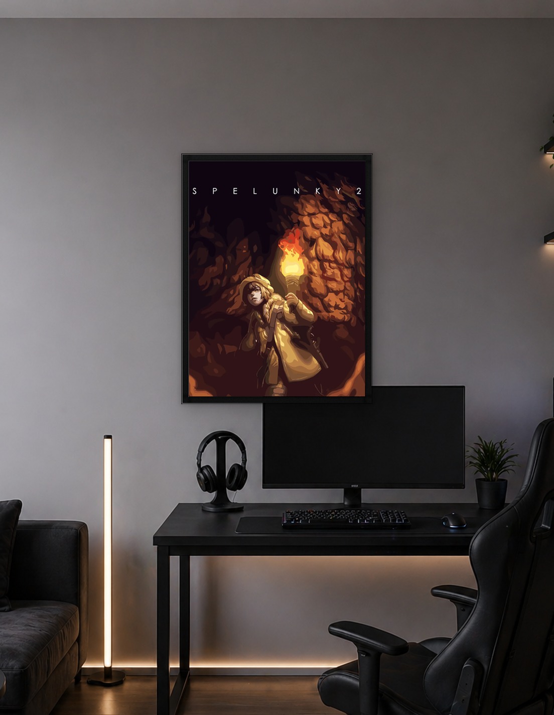 Spelunky 2 Game Poster