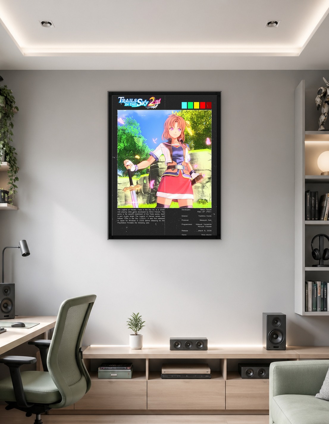Trails in the Sky SC Game Poster - 9787618