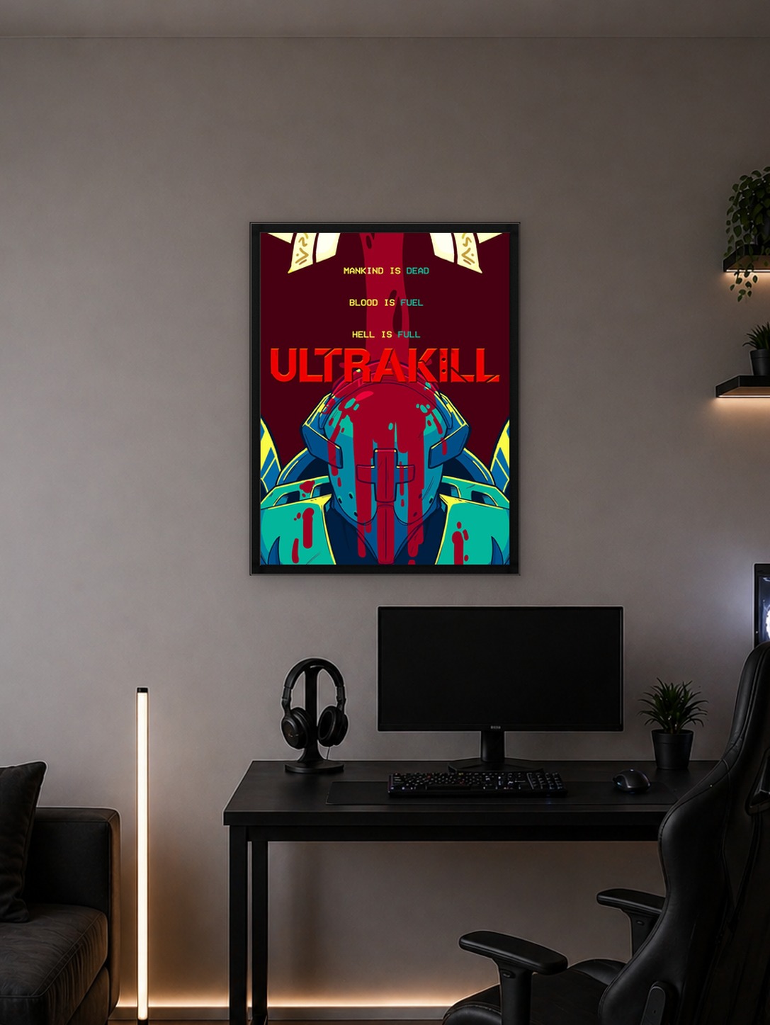 Ultrakill Game Poster