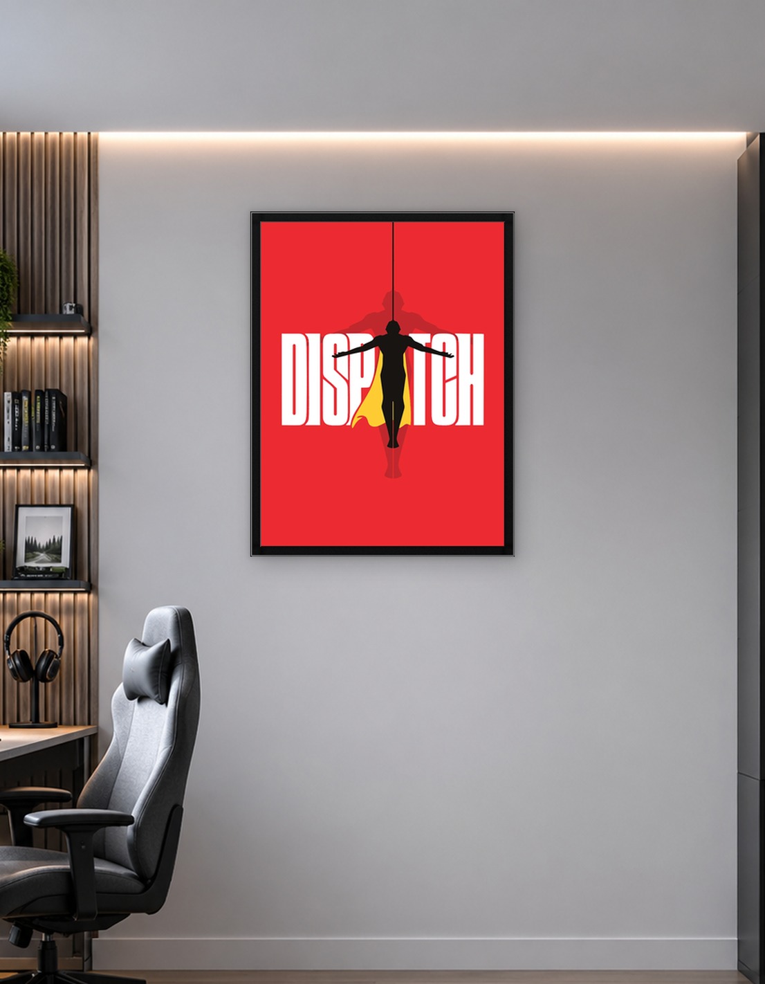 Superhero Dispatch Poster