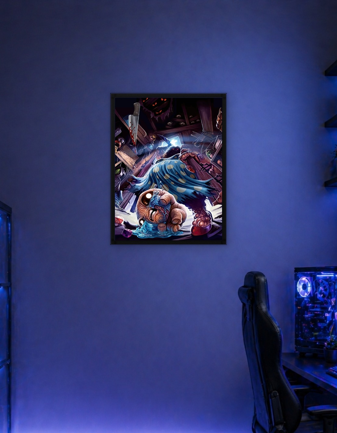 The Binding of Isaac Horror Art