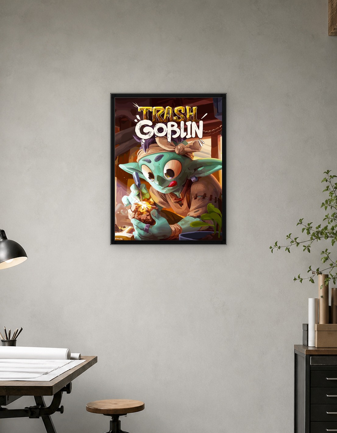 Trash Goblin Character Art