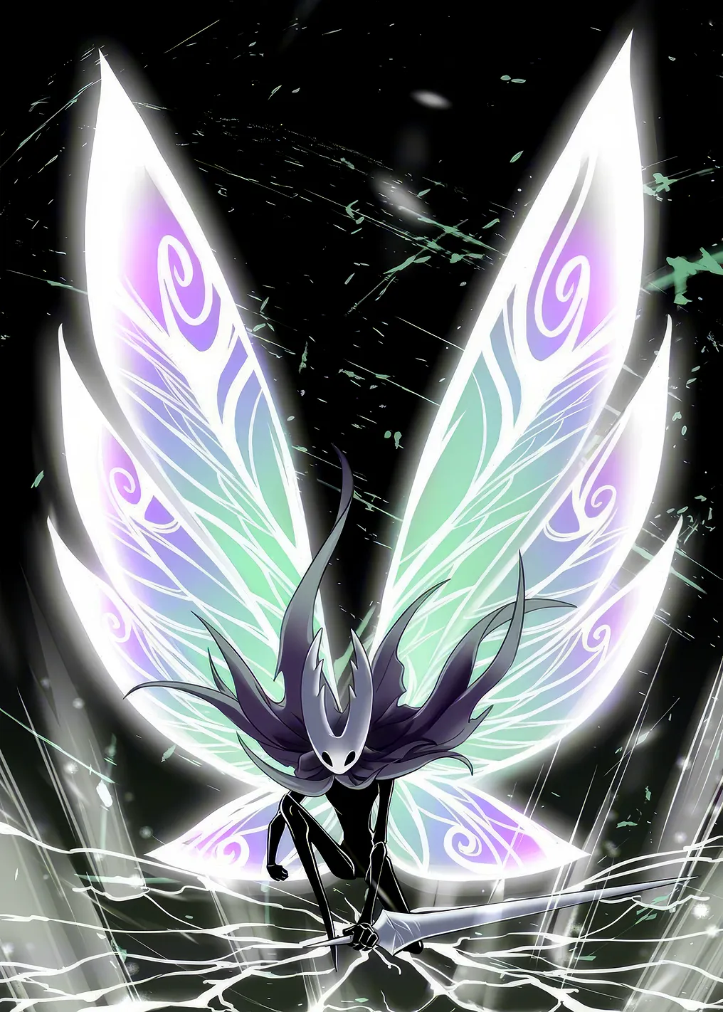 The Knight with Butterfly Wings