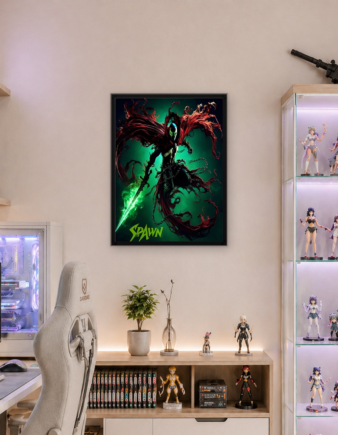 Spawn with Green Energy Sword