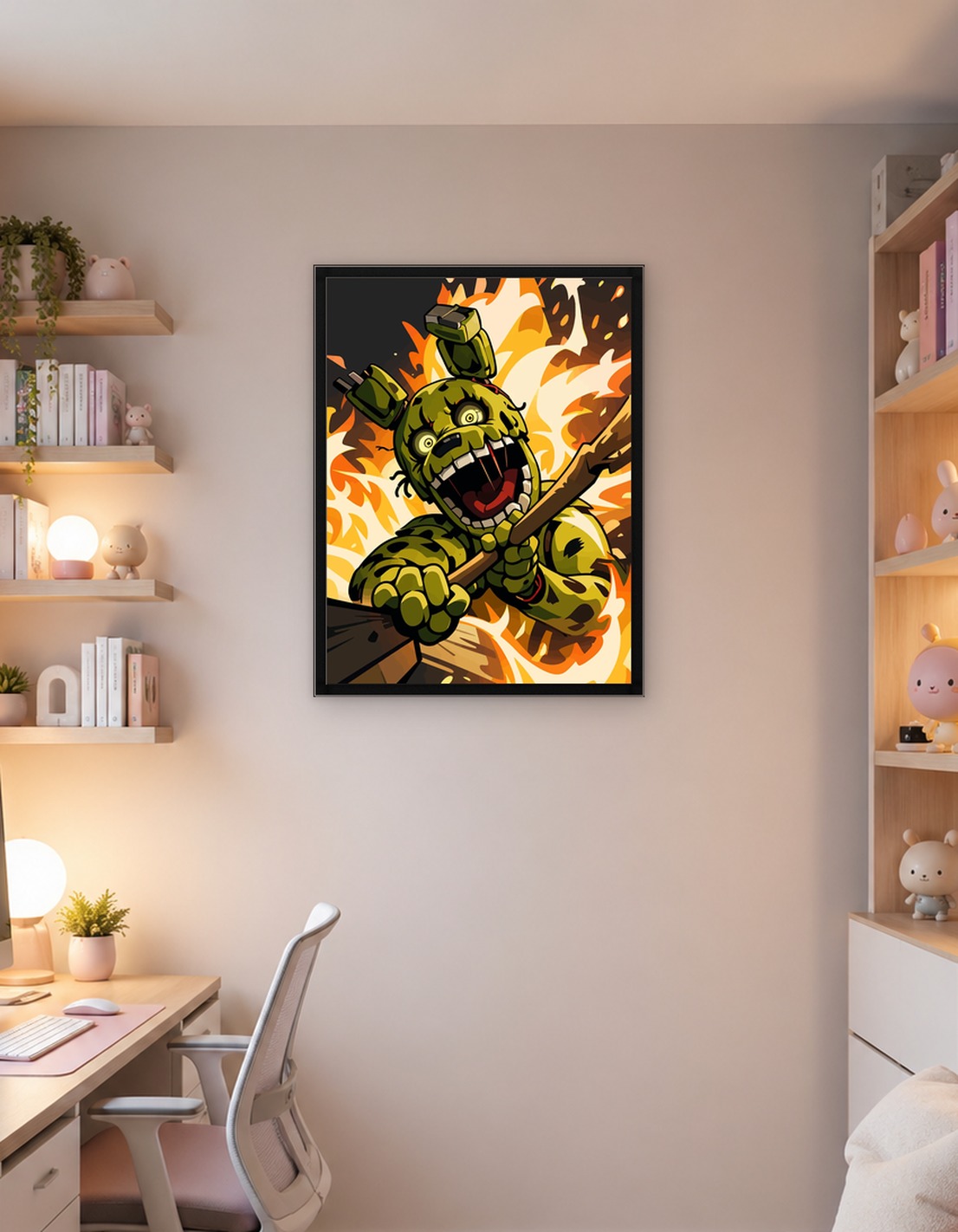 Springtrap in Flames