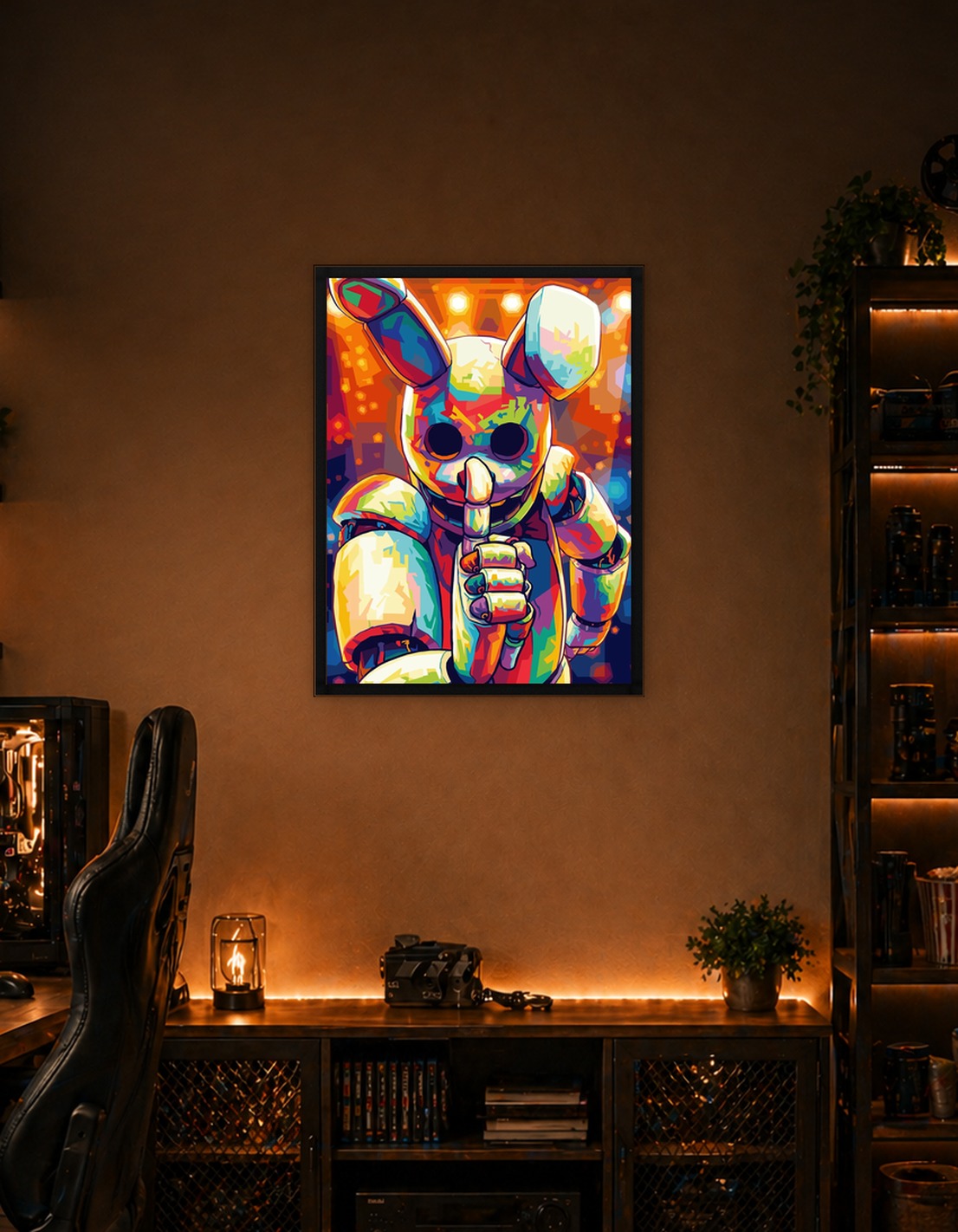 Springtrap Pop Art Portrait - 9804240