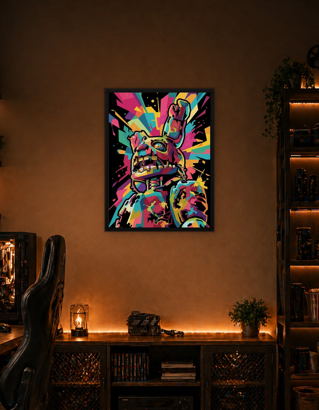 Springtrap Pop Art Portrait - 9824616
