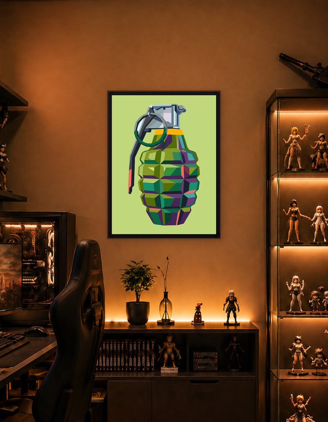 Stylized Grenade