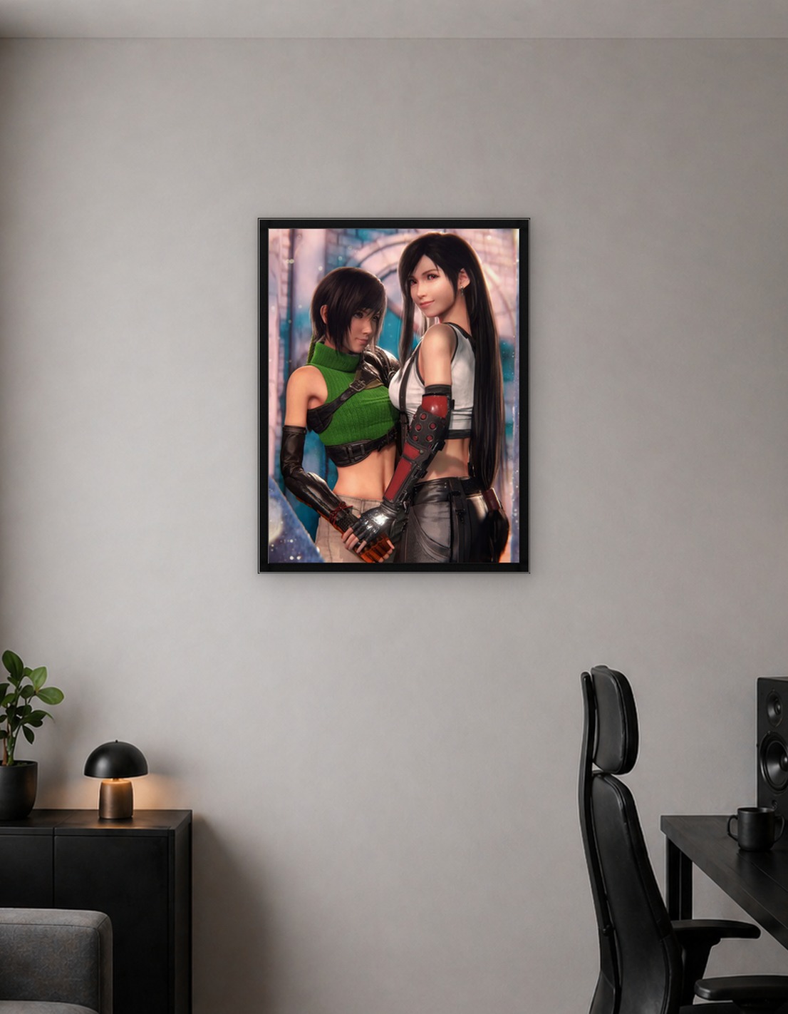 Tifa and Yuffie from Final Fantasy VII
