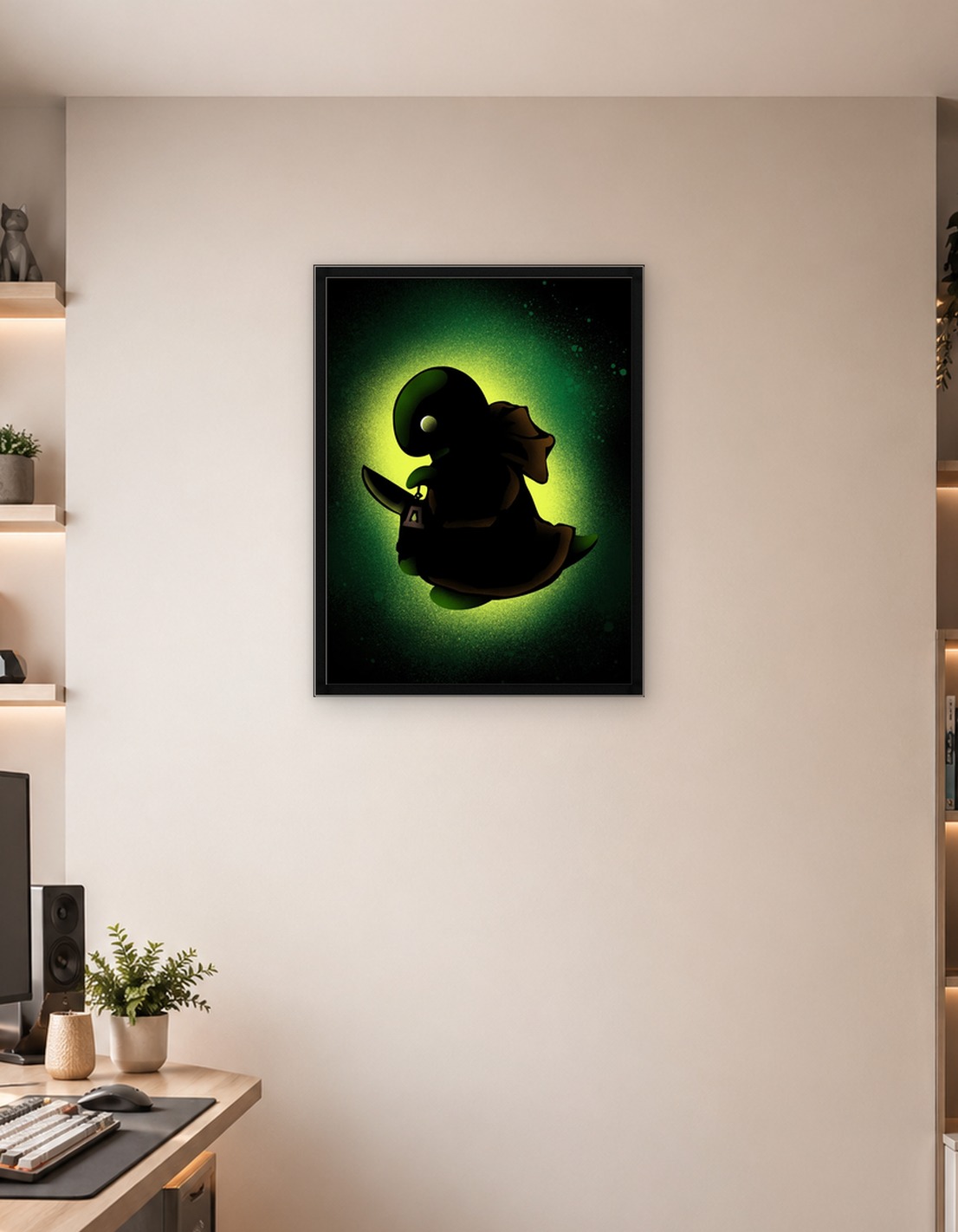 Tonberry art with knife