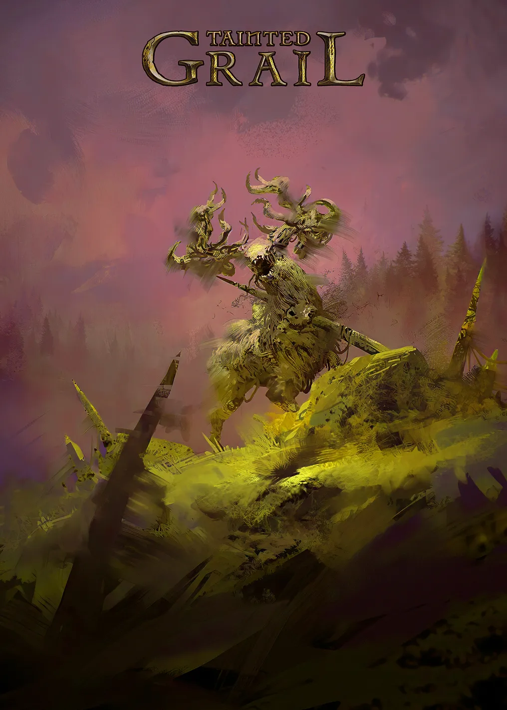 Tainted Grail Fantasy Creature Art
