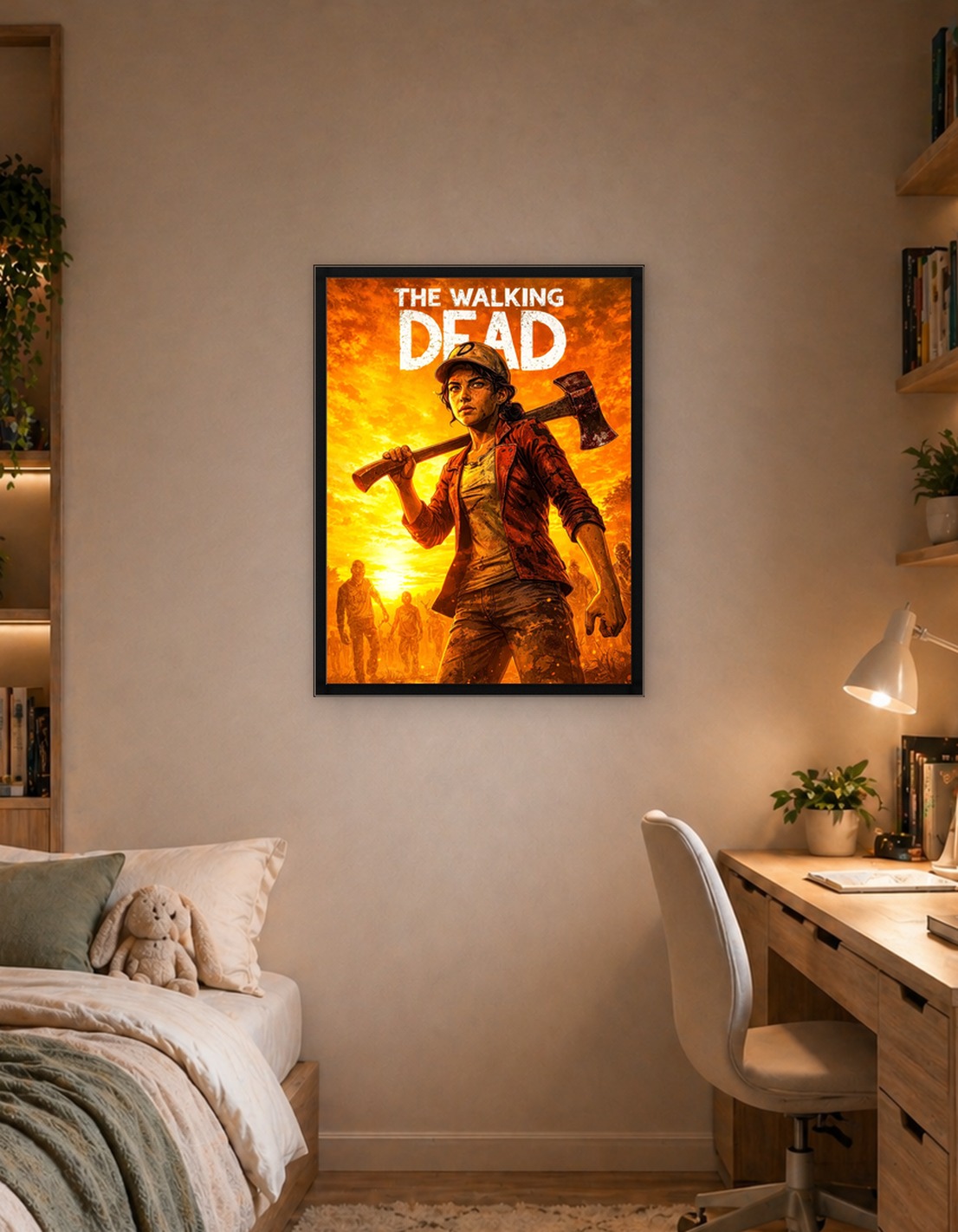 The Walking Dead Clementine with Axe