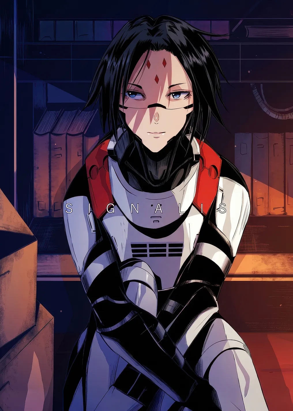 game poster SIGNALIS